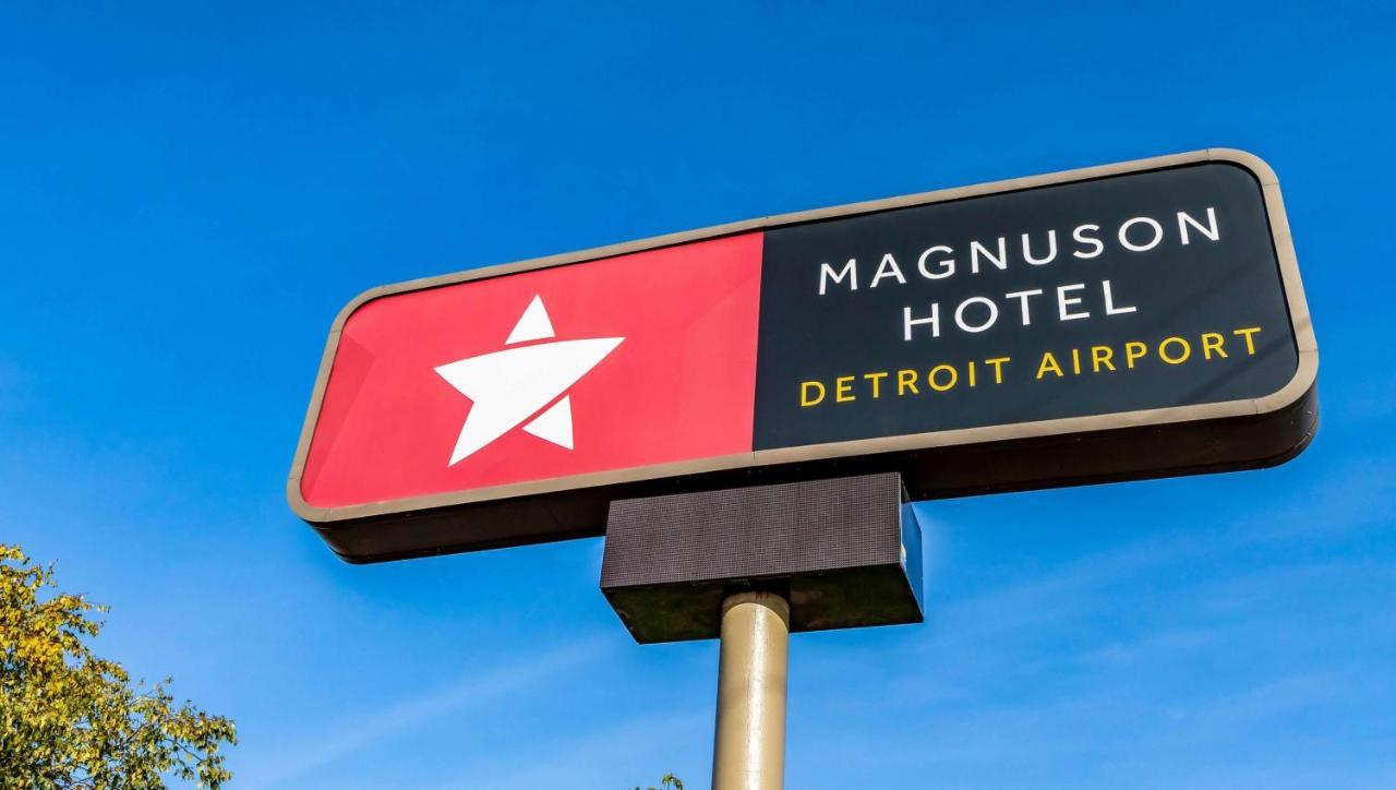 Magnuson Hotel Detroit Airport Romulus Exterior photo